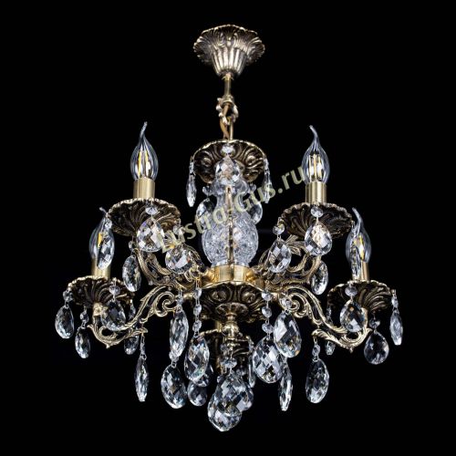 Люстра бронзовая Алфея №5/1 Баден в Подольске Гусь Хрустальный