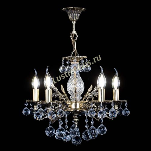 Люстра бронзовая Алфея №5/1 Шар в Подольске Гусь Хрустальный