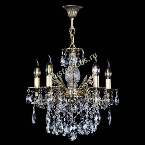 Люстра бронзовая Алфея №5/3 Баден в Подольске Гусь Хрустальный
