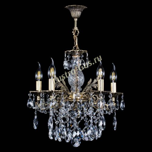 Люстра бронзовая Алфея №5/3 Баден в Подольске Гусь Хрустальный
