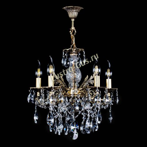 Люстра бронзовая Алфея №5/3 Лучик в Подольске Гусь Хрустальный