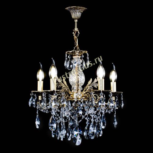 Люстра бронзовая Алфея №5/3 Лучик в Подольске Гусь Хрустальный