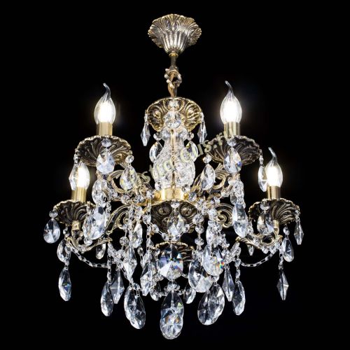 Люстра бронзовая Алфея №5/3 Лучик в Подольске Гусь Хрустальный