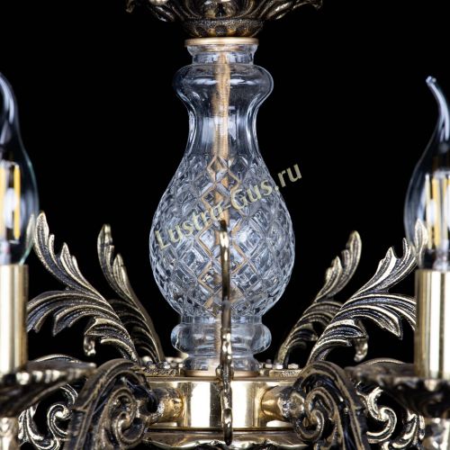 Люстра бронзовая Алфея №5/3 Шар в Подольске Гусь Хрустальный