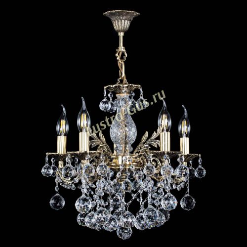 Люстра бронзовая Алфея №5/3 Шар в Подольске Гусь Хрустальный