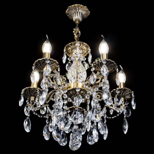 Люстра бронзовая Алфея №5/3 Журавлик в Подольске Гусь Хрустальный