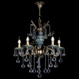 Люстра бронзовая Алфея №5 "Малахит" шар в Подольске