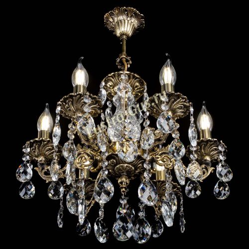 Люстра бронзовая Алфея №6/1 Баден в Подольске Гусь Хрустальный