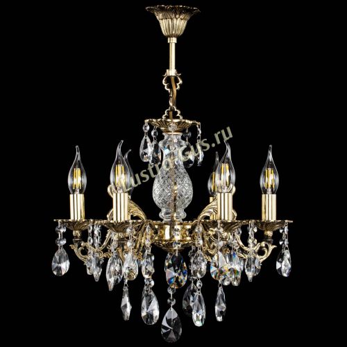 Люстра бронзовая Алфея №6/1 Лучик в Подольске Гусь Хрустальный