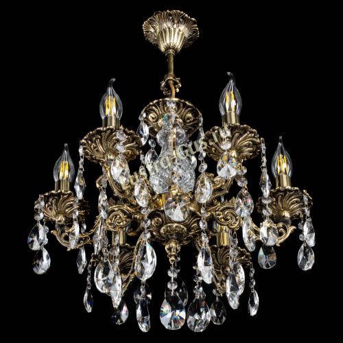 Люстра бронзовая Алфея №6/1 Лучик в Подольске Гусь Хрустальный