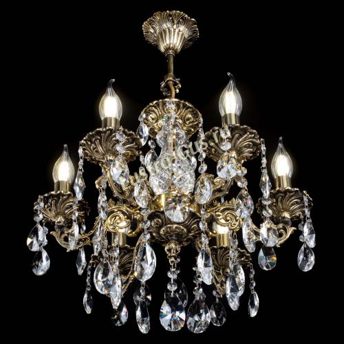 Люстра бронзовая Алфея №6/1 Лучик в Подольске Гусь Хрустальный