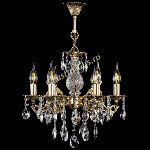 Люстра бронзовая Алфея №6/1 Журавлик в Подольске Гусь Хрустальный