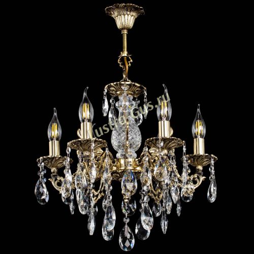 Люстра бронзовая Алфея №6/1 Журавлик в Подольске Гусь Хрустальный