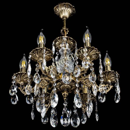 Люстра бронзовая Алфея №6/1 Журавлик в Подольске Гусь Хрустальный