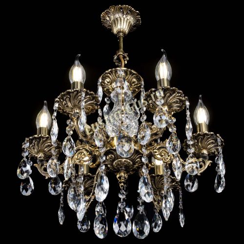 Люстра бронзовая Алфея №6/1 Журавлик в Подольске Гусь Хрустальный