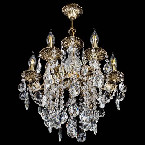 Люстра бронзовая Алфея №6/3 Баден в Подольске Гусь Хрустальный