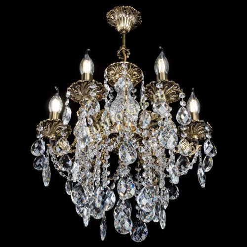 Люстра бронзовая Алфея №6/3 Баден в Подольске Гусь Хрустальный