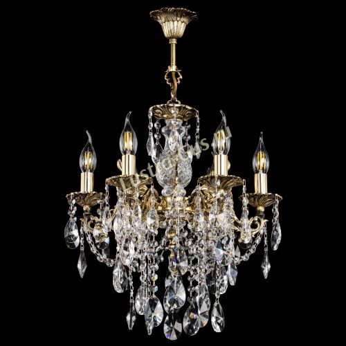 Люстра бронзовая Алфея №6/3 Лучик в Подольске Гусь Хрустальный