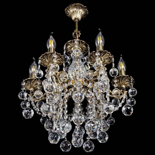 Люстра бронзовая Алфея №6/3 Шар в Подольске Гусь Хрустальный