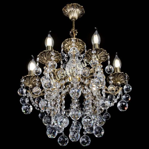 Люстра бронзовая Алфея №6/3 Шар в Подольске Гусь Хрустальный