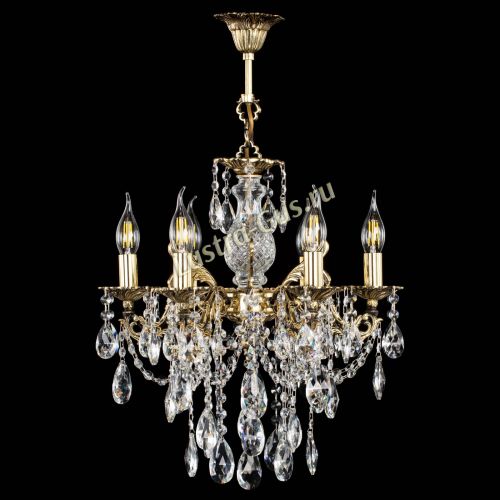 Люстра бронзовая Алфея №6/3 Журавлик в Подольске Гусь Хрустальный