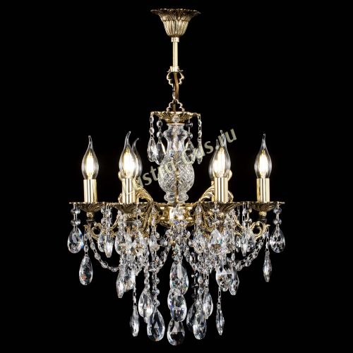 Люстра бронзовая Алфея №6/3 Журавлик в Подольске Гусь Хрустальный