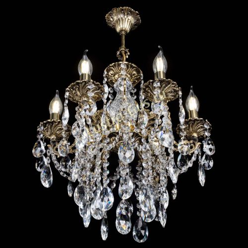 Люстра бронзовая Алфея №6/3 Журавлик в Подольске Гусь Хрустальный