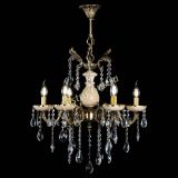 Люстра бронзовая Алфея №6 с камнем шар в Подольске