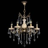 Люстра бронзовая Алфея №6 с камнем шар в Подольске