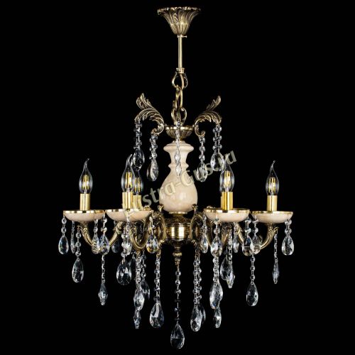 Люстра Алфея №6 с камнем журавлик в Подольске Люстра Алфея №6 с камнем журавлик в Подольске