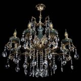 Люстра бронзовая Алфея Малахит №8 баден в Подольске