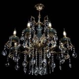 Люстра бронзовая Алфея Малахит №8 баден в Подольске