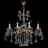 Люстра бронзовая Алфея Малахит №8 шар в Подольске