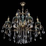 Люстра бронзовая Алфея Малахит №8 журавлик в Подольске