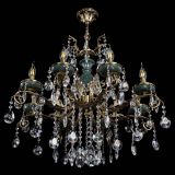 Люстра бронзовая Алфея Малахит №8 звездочка в Подольске