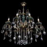 Люстра бронзовая Алфея Малахит №8 звездочка в Подольске