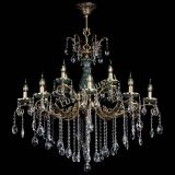 Люстра бронзовая Алфея Малахит №12 баден в Подольске