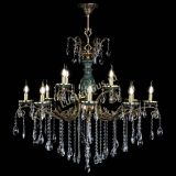 Люстра бронзовая Алфея Малахит №12 журавлик в Подольске Люстра бронзовая Алфея Малахит №12 журавлик в Подольске