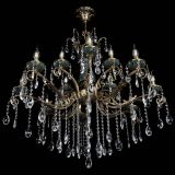 Люстра бронзовая Алфея Малахит №12 журавлик в Подольске Люстра бронзовая Алфея Малахит №12 журавлик в Подольске