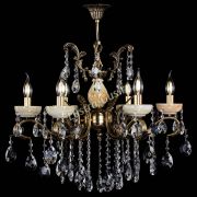 Люстра бронзовая Алфея Оникс №6/2 звездочка