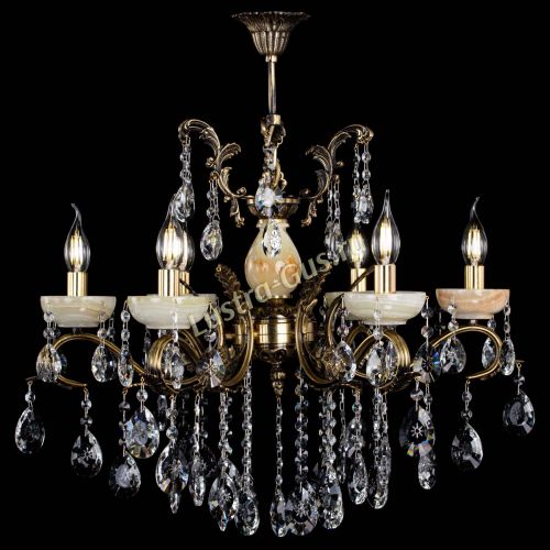 Люстра бронзовая Алфея Оникс №6/2 звездочка в Подольске Люстра бронзовая Алфея Оникс №6/2 звездочка в Подольске