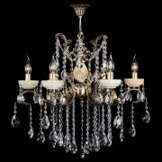 Люстра бронзовая Алфея Оникс №6 звездочка