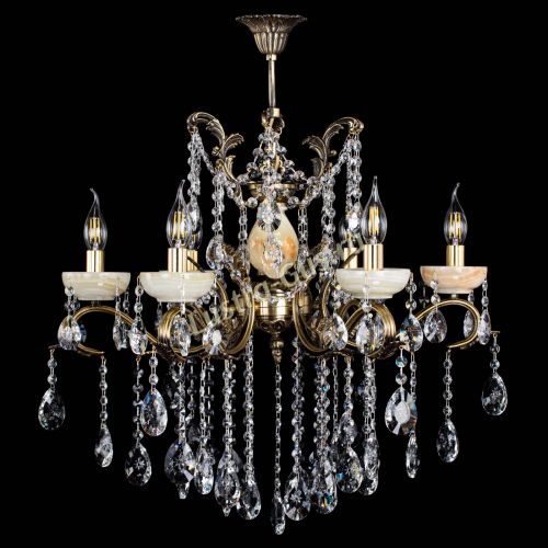 Люстра бронзовая Алфея Оникс №6 звездочка в Подольске Люстра бронзовая Алфея Оникс №6 звездочка в Подольске