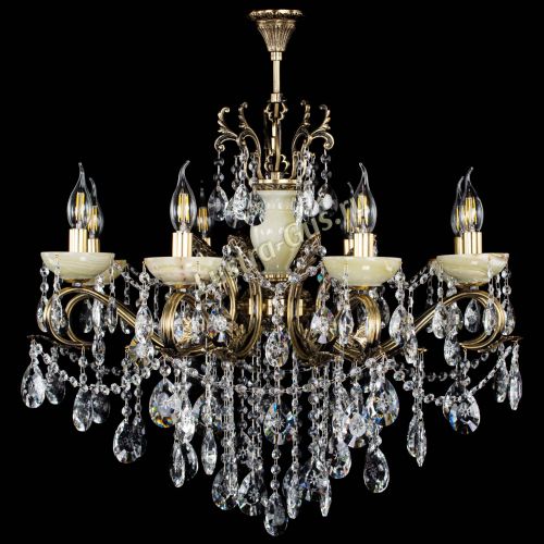 Люстра бронзовая Алфея Оникс №8 звездочка в Подольске Люстра бронзовая Алфея Оникс №8 звездочка в Подольске