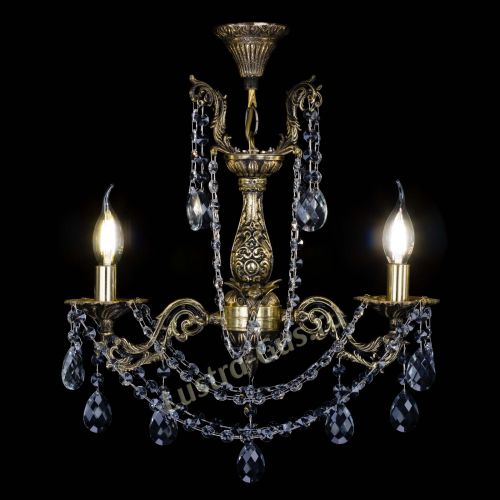 Бронзовая люстра Ариадна №2 Баден в Подольске Гусь Хрустальный