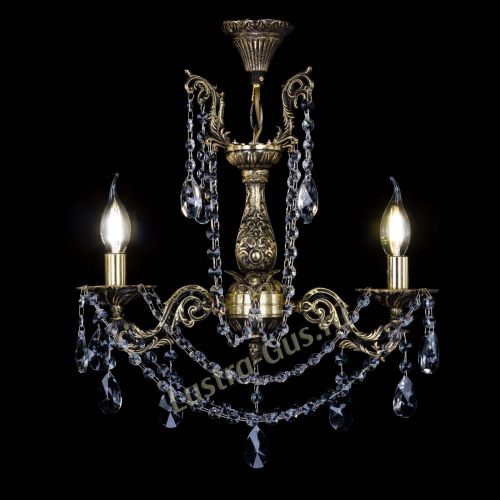 Бронзовая люстра Ариадна №2 Лучик в Подольске Гусь Хрустальный