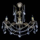 Бронзовая люстра Ариадна №2 Лучик в Подольске