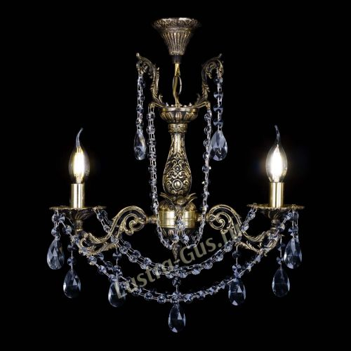 Бронзовая люстра Ариадна №2 Журавлик в Подольске Гусь Хрустальный