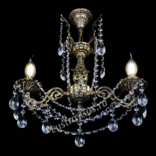 Бронзовая люстра Ариадна №2 Журавлик в Подольске Гусь Хрустальный