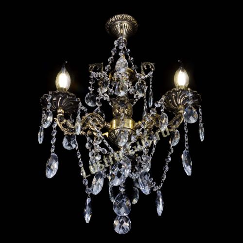 Люстра бронзовая Ариадна №3 Баден в Подольске Гусь Хрустальный